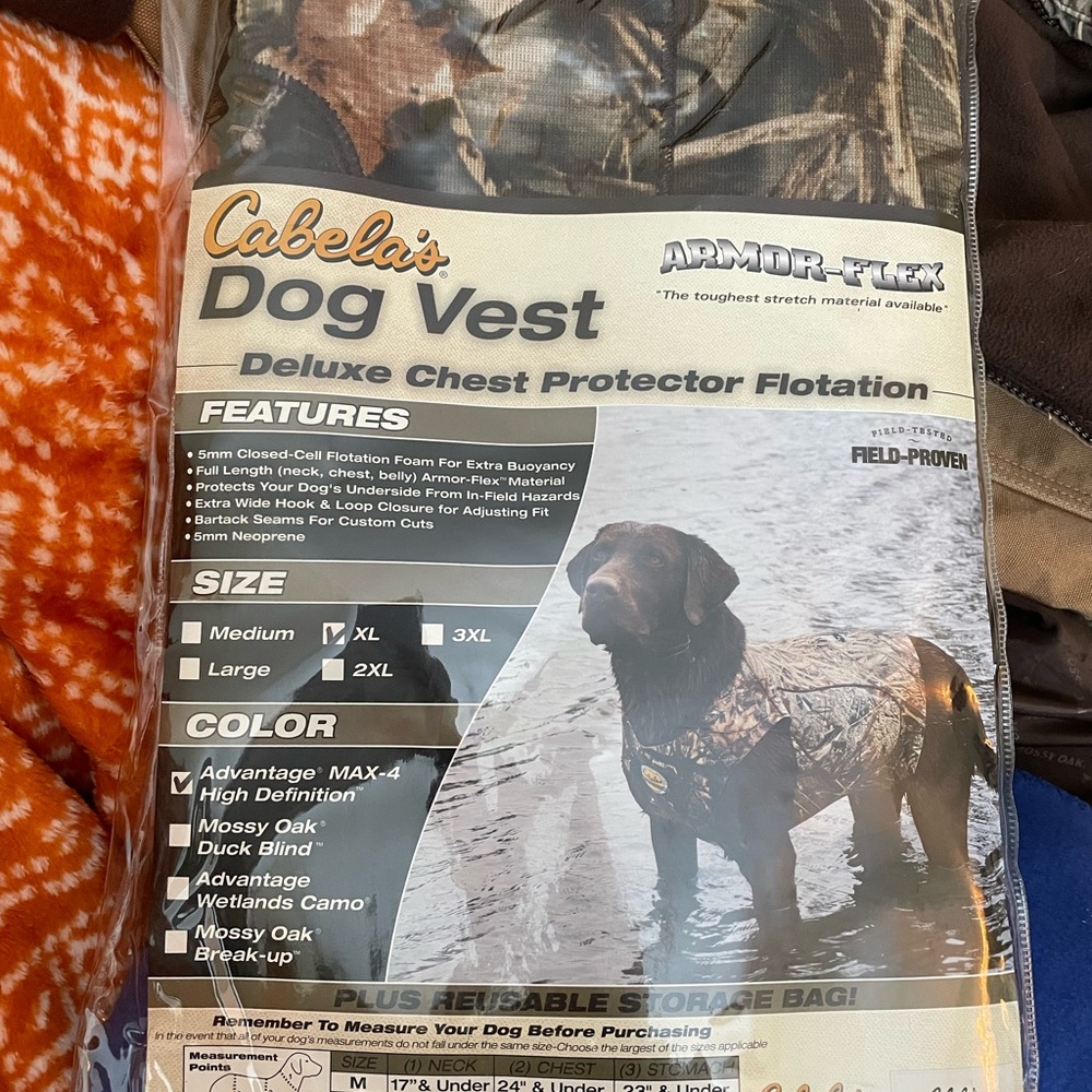 Cabela's Armored Dog Vest - Mossy Oak Camo